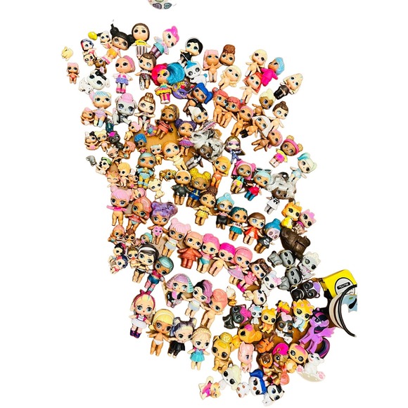 Large Lot of over 120 LOL DOLLS preloved - Picture 11 of 11